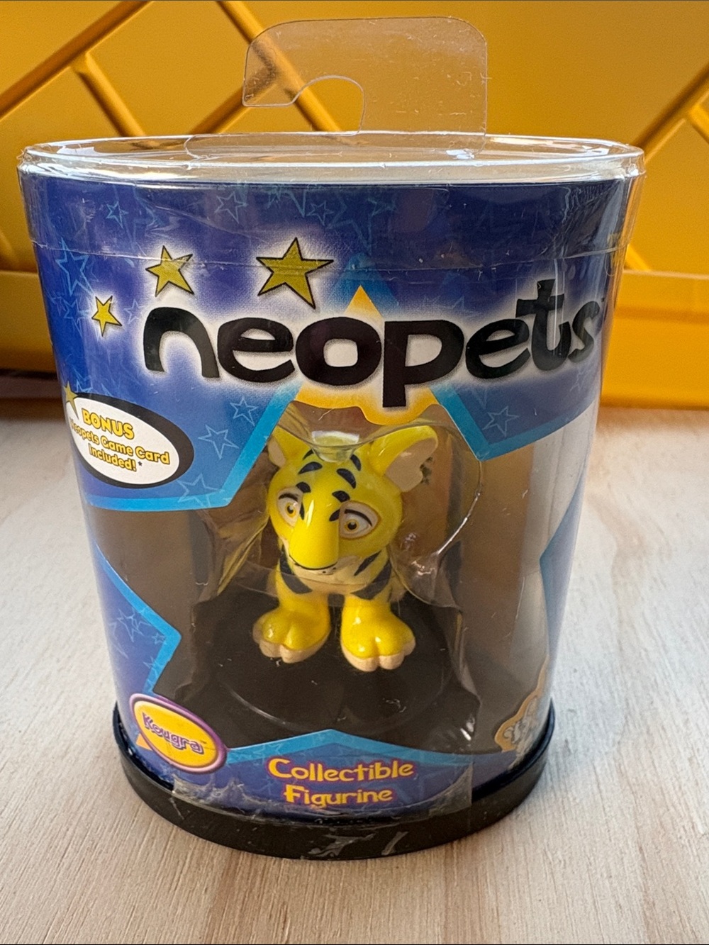 Neopets Kougra Collectible Figurine - Yellow